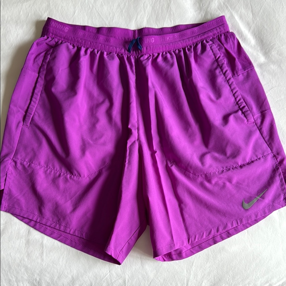 Nike Vivid Purple Running Shorts